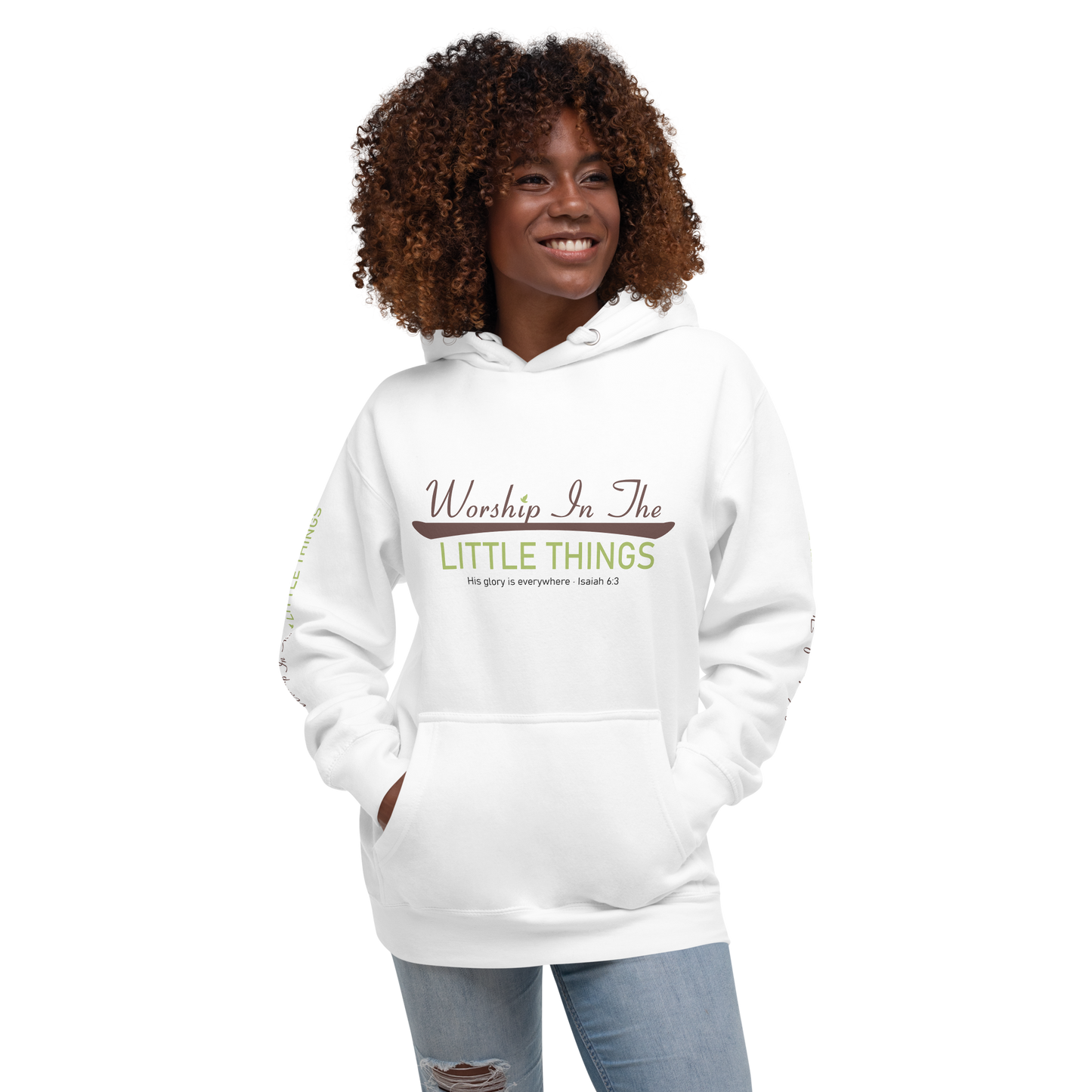Worship In The Little Things™ Hoodie – Faith-Based Christian Apparel | Unisex Fit