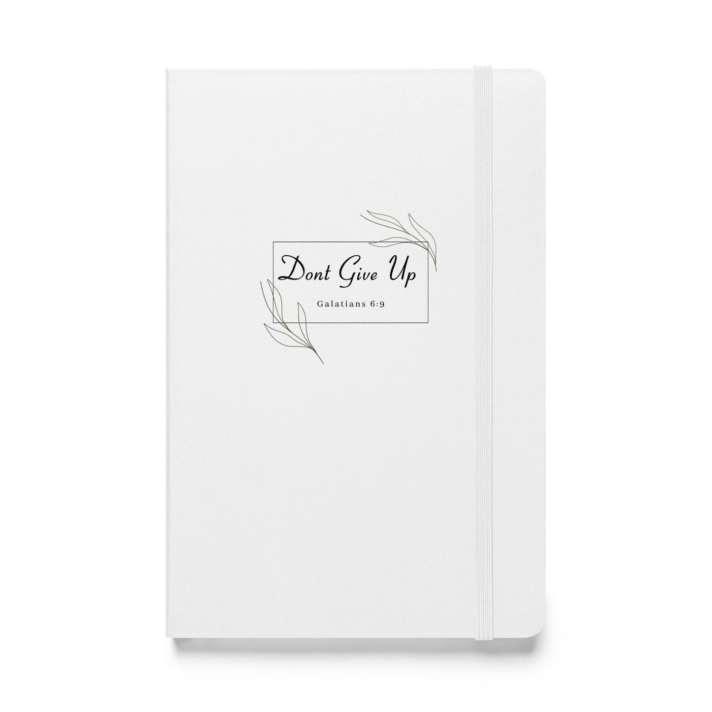 Galatians 6:9 Hardcover Bound Notebook