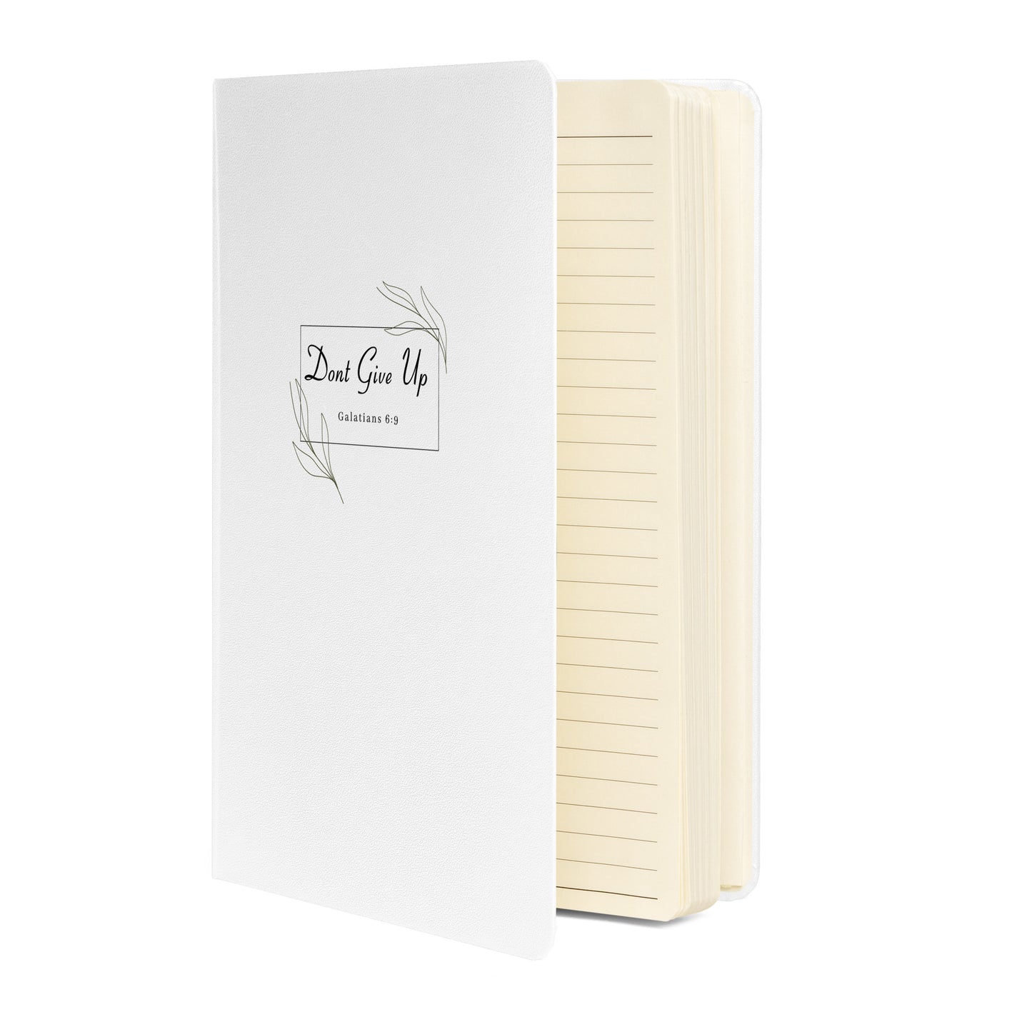 Galatians 6:9 Hardcover Bound Notebook